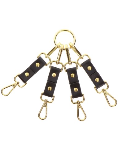 Attaches en croix Hogtie Vogue Noires