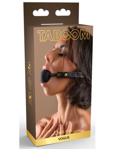 Bâillon Boule Gag Vogue Noir