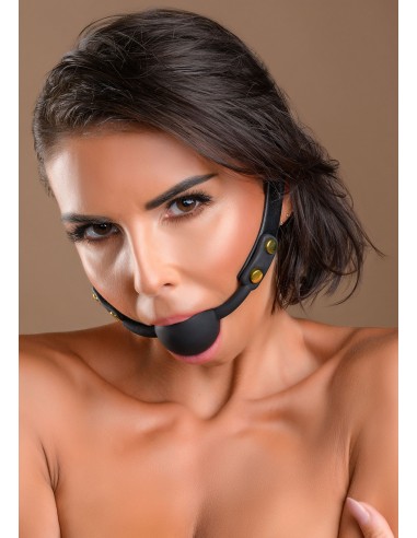 Bâillon Boule Gag Vogue Noir