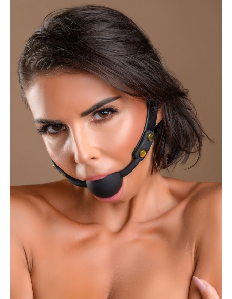 Bâillon Boule Gag Vogue Noir