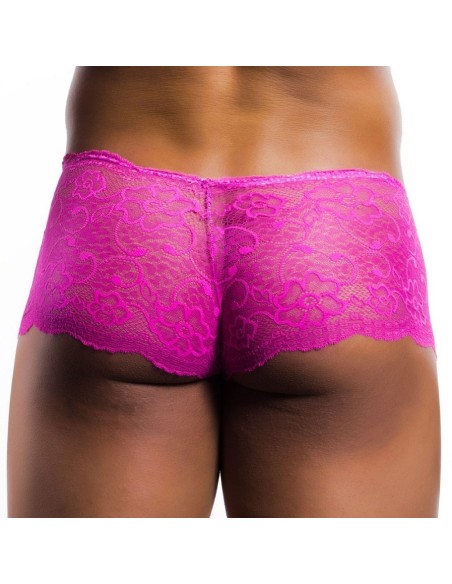 Boxer Dentelle LUCIO Rose - Boxer Sexy - 2