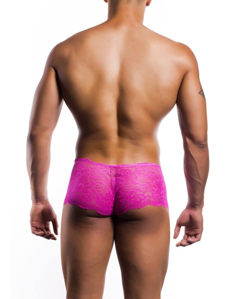 Boxer Dentelle LUCIO Rose - Boxer Sexy - 5