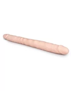 Double gode réaliste 40 x 4 cm