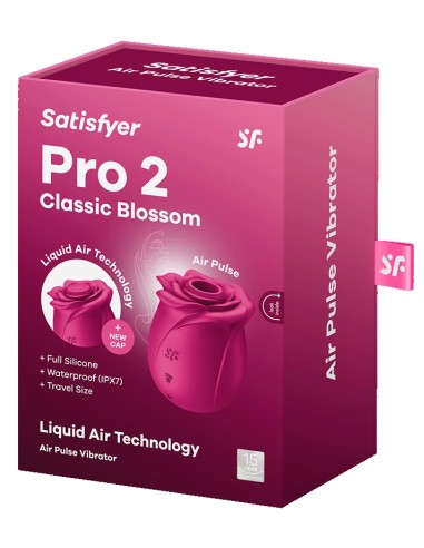 Stimulateur de Clitoris Pro 2 Classic Framboise - Blossom