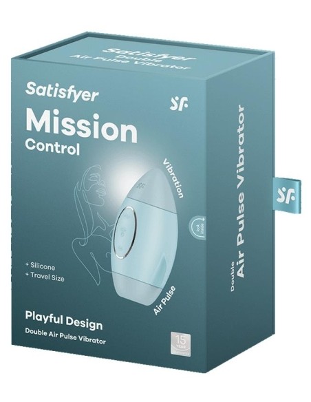 Stimulateur de clitoris Mission Control Bleu