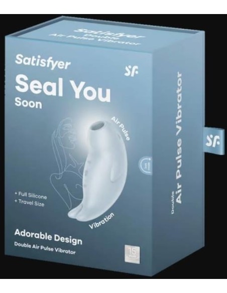 Stimulateur de Clitoris Seal You Soon Bleu glacier