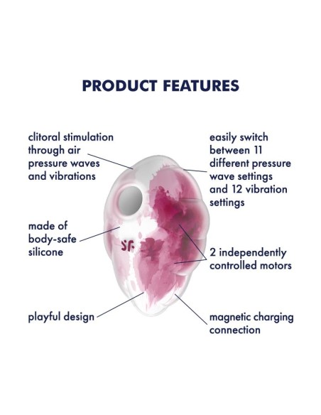 Stimulateur de Clitoris Cloud Dancer Violet