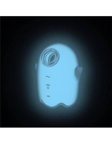 Stimulateur de clitoris Glowing Ghost Blanc