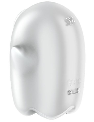 Stimulateur de clitoris Glowing Ghost Blanc