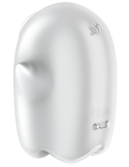 Stimulateur de clitoris Glowing Ghost Blanc