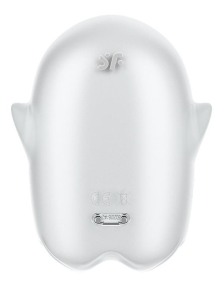 Stimulateur de clitoris Glowing Ghost Blanc
