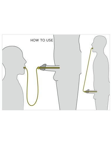 Plug Penis et Flexible Piss To Mouth 11cm - Diamètre 7mm