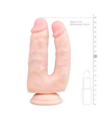 Dougle gode avec ventouse 13 x 3.5cm Chair