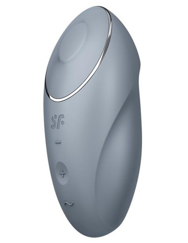 Stimulateur de Clitoris Tap & Climax 1 Gris Clair