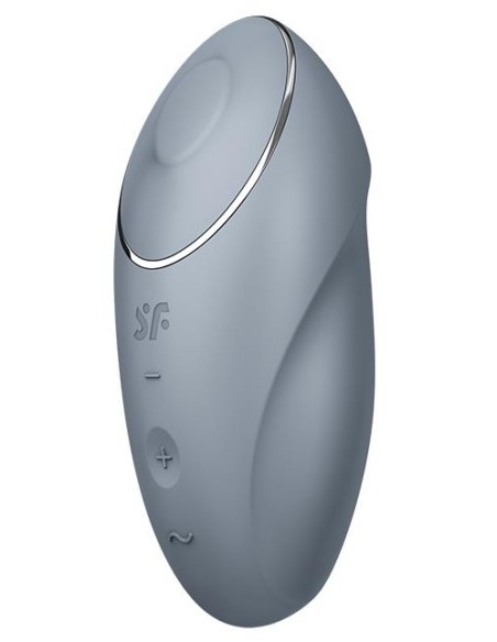Stimulateur de Clitoris Tap & Climax 1 Gris Clair Stimulateur de Clitoris Tap & Climax 1 Gris Clair