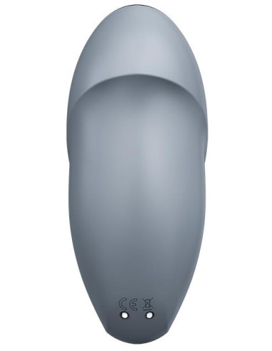 Stimulateur de Clitoris Tap & Climax 1 Gris Clair