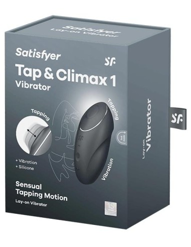 Stimulateur de Clitoris Tap & Climax 1 Noir