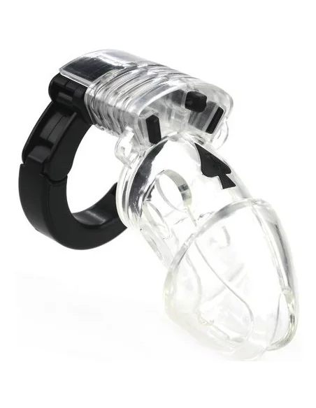 Cage de chasteté ajustable 10 x 3.5cm Transparente