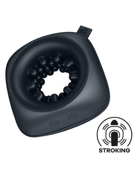 Masturbateur vibrant Ring Stroker Noir