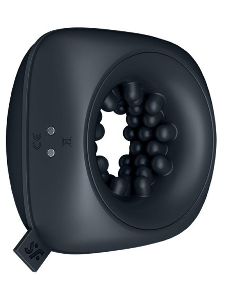 Masturbateur vibrant Ring Stroker Noir