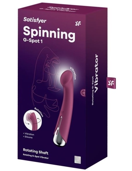 Vibromasseur Point G Spinning G-Spot 1 - 11 x 3.5cm Framboise Vibromasseur Point G Spinning G-Spot 1 - 11 x 3.5cm Framboise