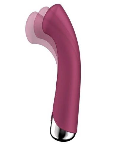 Vibromasseur Point G Spinning G-Spot 1 - 11 x 3.5cm Framboise