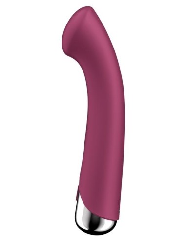 Vibromasseur Point G Spinning G-Spot 1 - 11 x 3.5cm Framboise