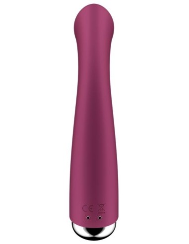 Vibromasseur Point G Spinning G-Spot 1 - 11 x 3.5cm Framboise