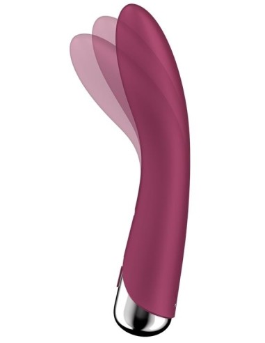Vibromasseur Point G Spinning Vibe 1 - 11 x 3cm Framboise