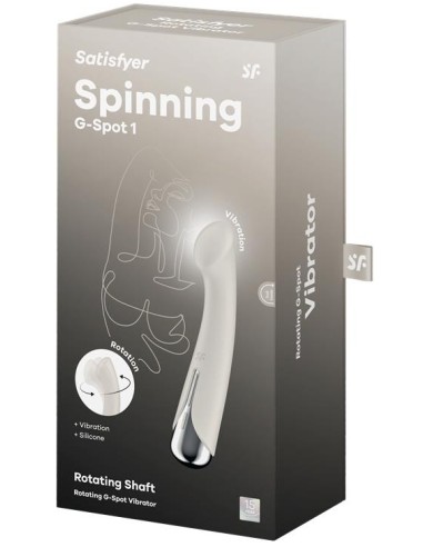 Stimulateur Spinning G-Spot 1 - 11 x 3.5cm Crème