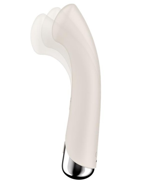 Stimulateur Spinning G-Spot 1 - 11 x 3.5cm Crème Stimulateur Spinning G-Spot 1 - 11 x 3.5cm Crème