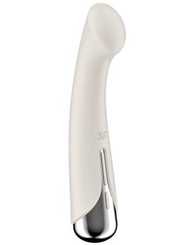 Stimulateur Spinning G-Spot 1 - 11 x 3.5cm Crème
