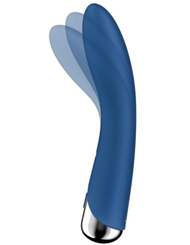 Stimulateur Spinning Vibe 1 - 11 x 3cm Bleu