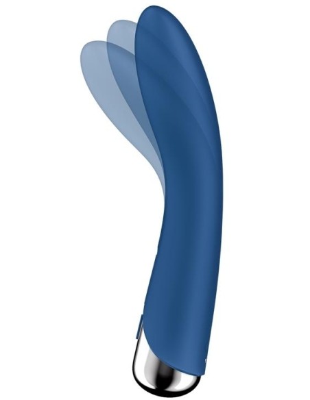 Stimulateur Spinning Vibe 1 - 11 x 3cm Bleu Stimulateur Spinning Vibe 1 - 11 x 3cm Bleu