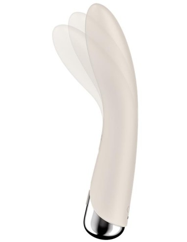 Stimulateur Spinning Vibe 1 - 11 x 3cm Crème