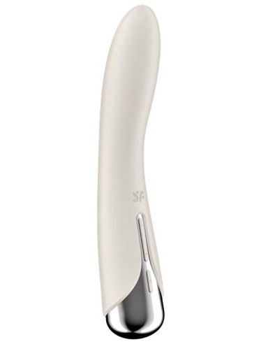 Stimulateur Spinning Vibe 1 - 11 x 3cm Crème