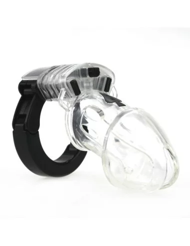 Cage de chasteté ajustable 10 x 3.5cm Transparente