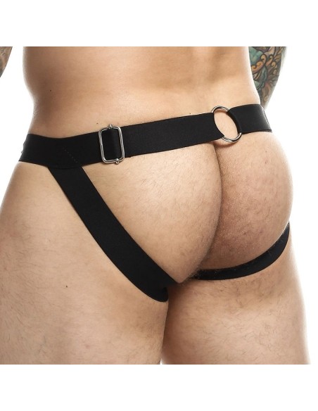 Jockstrap Ring & Chain Dngeon Gris Jockstrap Ring & Chain Dngeon Gris