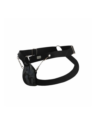 Jockstrap Ring & Chain Dngeon Gris