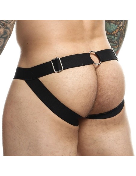 Jockstrap Ring & Chain Dngeon Rouge