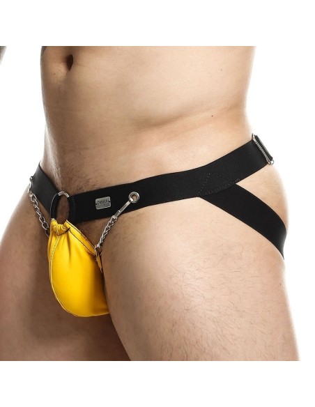 Jockstrap Ring & Chain Dngeon Jaune