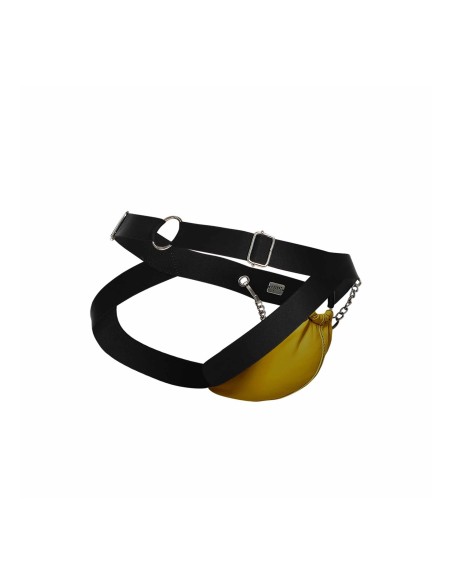 Jockstrap Ring & Chain Dngeon Jaune - Jockstrap - 8
