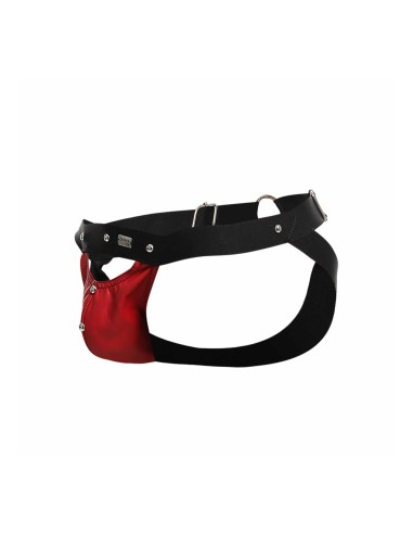 Jockstrap Peekaboo Dngeon Rouge