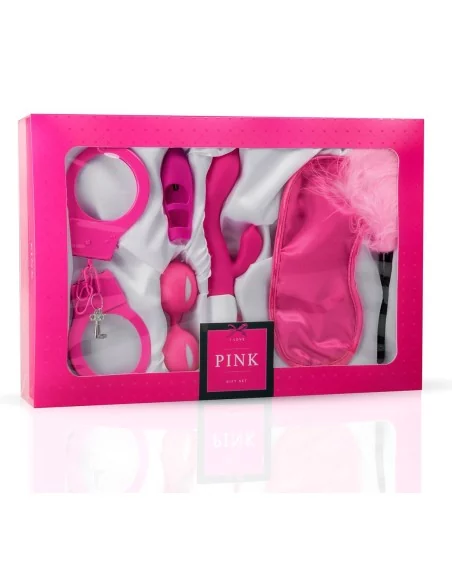 Box coquine I Love Pink Gift - 6 pièces