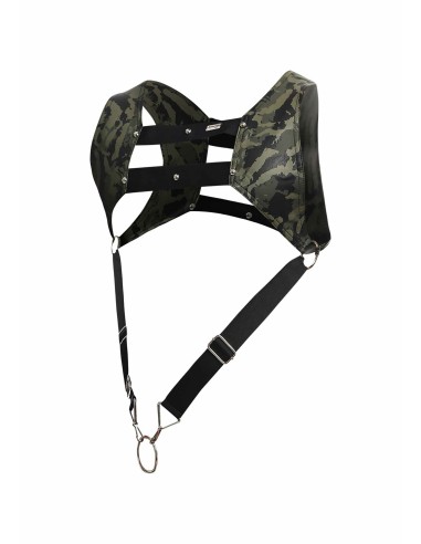 Harnais Top Cockring Dngeon Camouflage