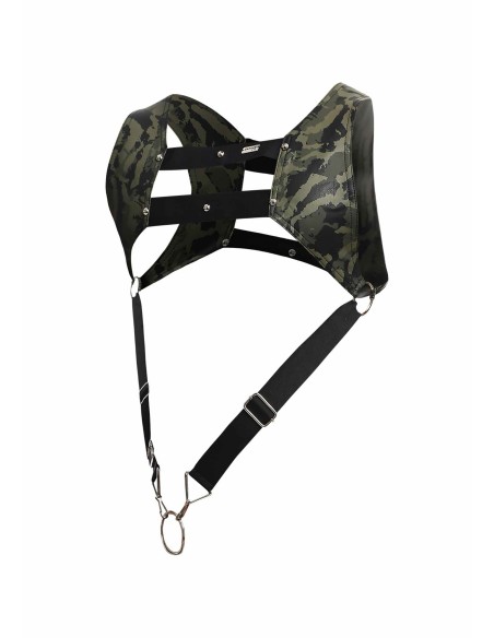 Harnais Top Cockring Dngeon Camouflage