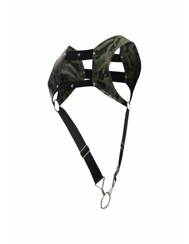Harnais Top Cockring Dngeon Camouflage