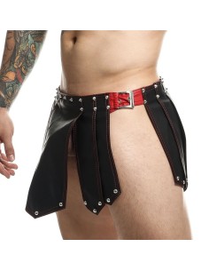 Jupe homme Sm Roman Skirt Noire-Rouge
