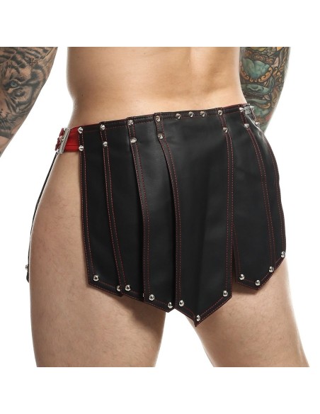 Jupe homme Sm Roman Skirt Noire-Rouge - Short & Bermuda - 2