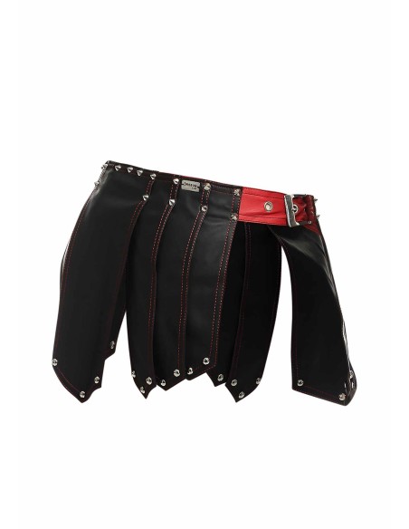 Jupe homme Sm Roman Skirt Noire-Rouge - Short & Bermuda - 8